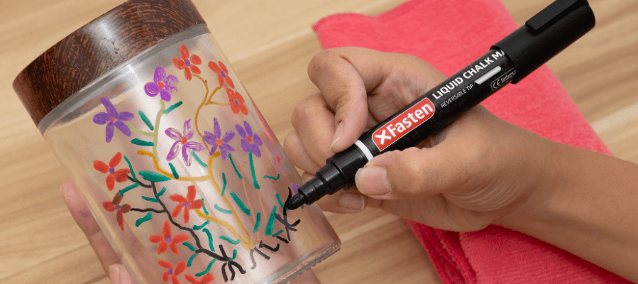 How to Transform Everyday Glass Jars into Chic Storage with Chalk Markers