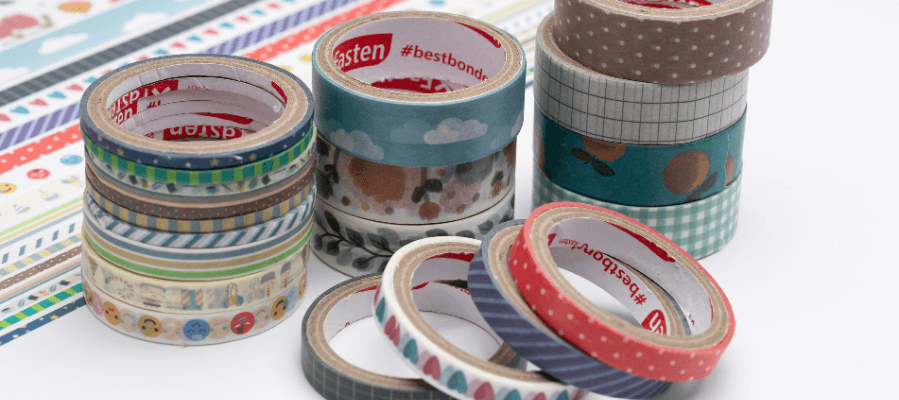 Three Widths, Twenty-One Patterns: Matching Tape to Your Mood