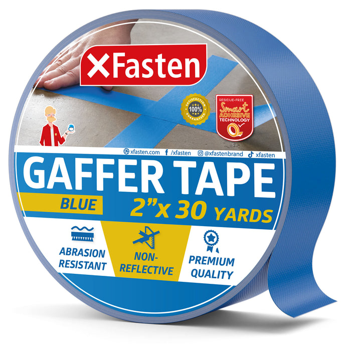 XFasten Gaffer Tape | 2 Inches x 30 Yards