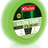 XFasten Glow in the Dark Tape | 1 Inch x 30 Foot | Yellow and Green