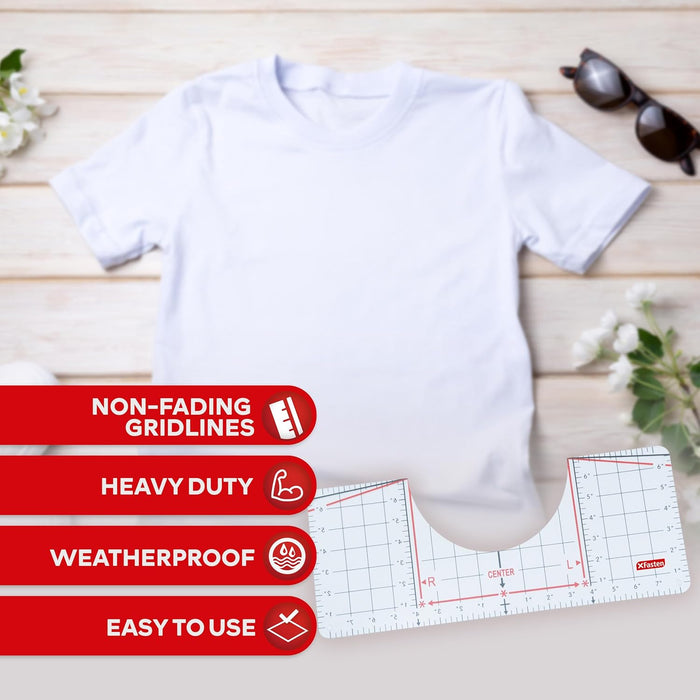 XFasten Tshirt Ruler Guide 1-pack