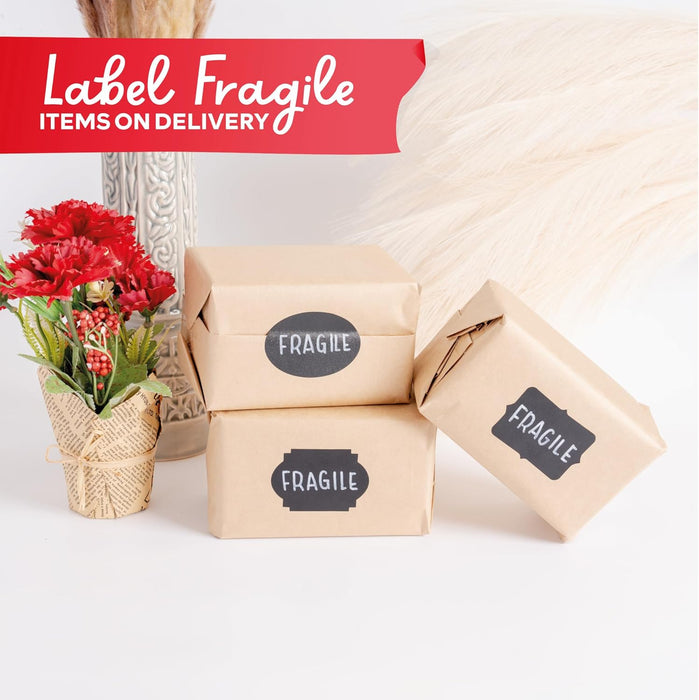 XFasten Chalkboard Labels 96 pcs with Chalkboard Markers