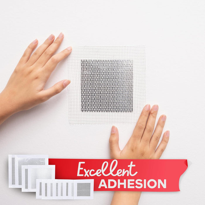 XFasten Drywall Repair Kit 12 Pieces Aluminum Wall Repair Patch Kit (4/6/8 inch)