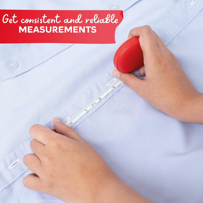 XFasten Retractable Measuring Tape | 60 Inch | Pack of 3