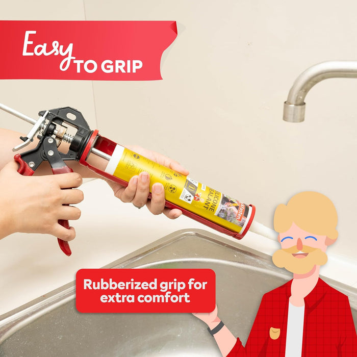 XFasten Caulking Gun 10 oz  12:1 Thrust Ratio