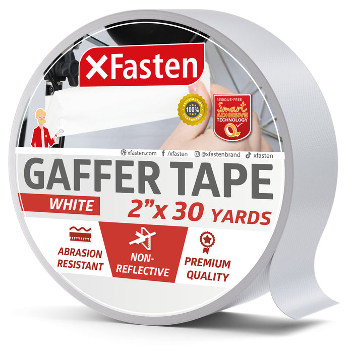 XFasten Gaffer Tape | 2 Inches x 30 Yards