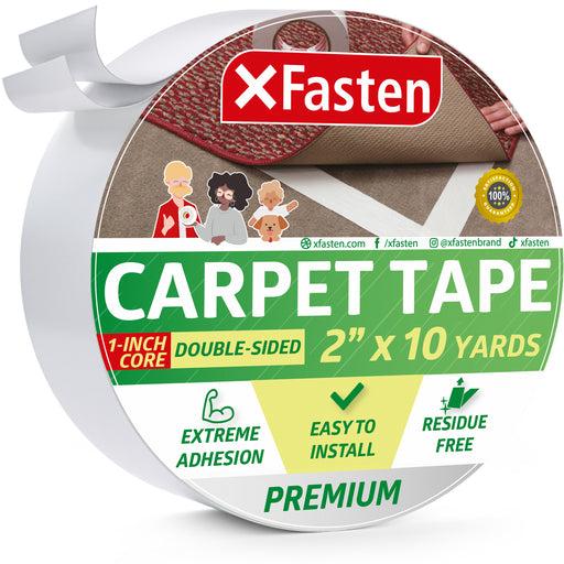 White Double Sided Adhesive Carpet Tape 