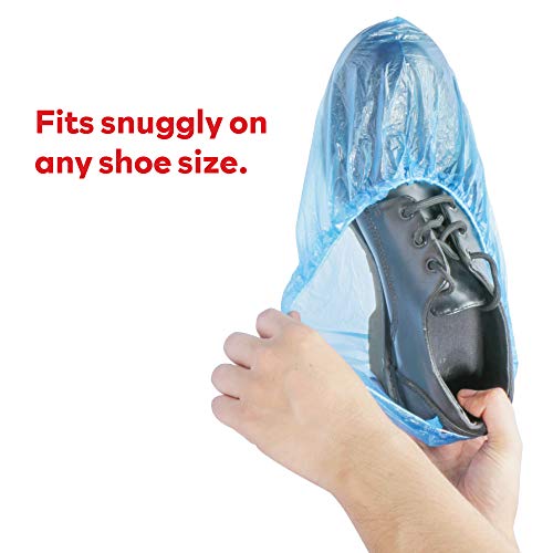 XFasten Disposable Shoe Covers (50 Pairs) Waterproof