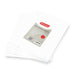 XFasten Dry Erase Sheets, White, 8.5" x 11 (Pack of 5) - XFasten